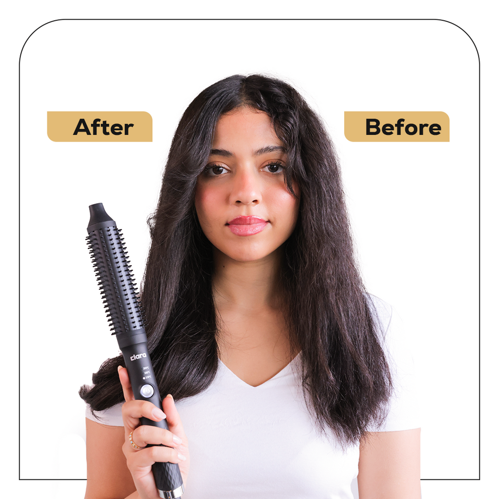 CLARA Anti-Frizz Ionic Slim Hot Brush