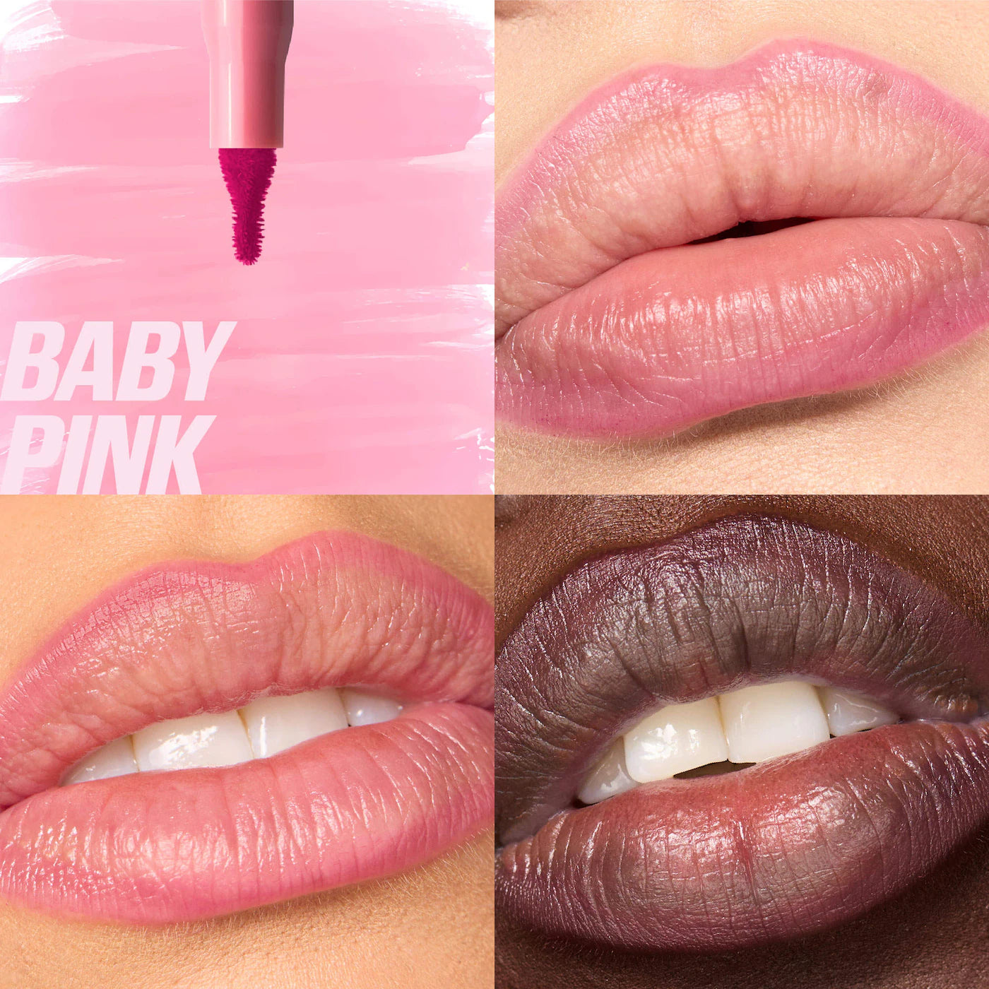 HUDA BEAUTY  Lip Contour Lip Stain for 12-Hour Wear