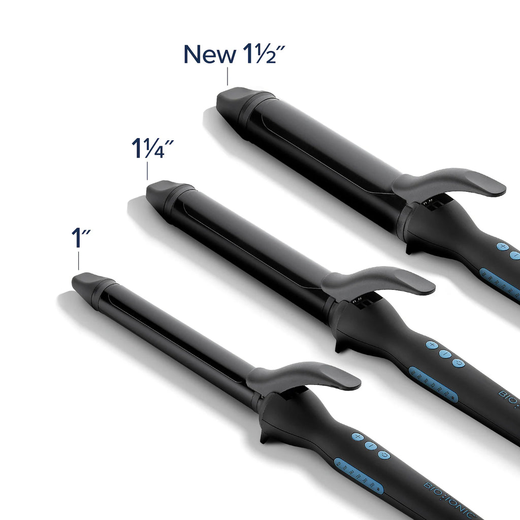 Bio Ionic Long Barrel Styler Pro Curling Iron 1.5“ Nanolonic MX