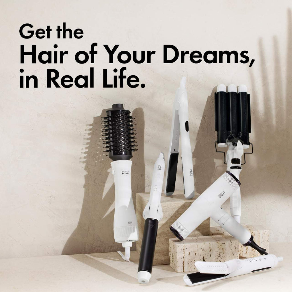 BondiBoost Airburst Styler 2-in-1 Curling Iron & Flat Iron