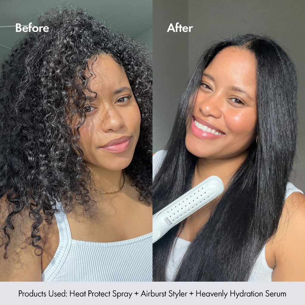 BondiBoost Airburst Styler 2-in-1 Curling Iron & Flat Iron