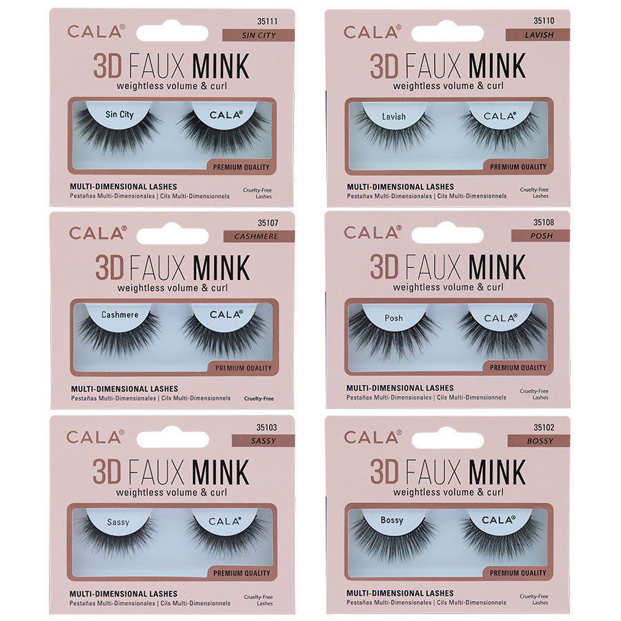 Cala 3D Faux Mink Lashes
