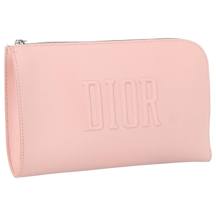 Dior - Pink Nude Leather Clutch