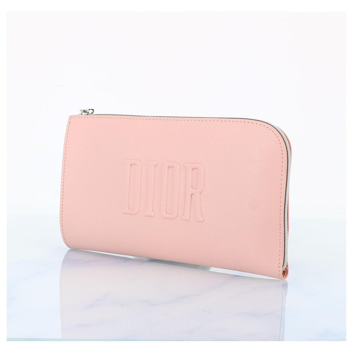 Dior - Pink Nude Leather Clutch