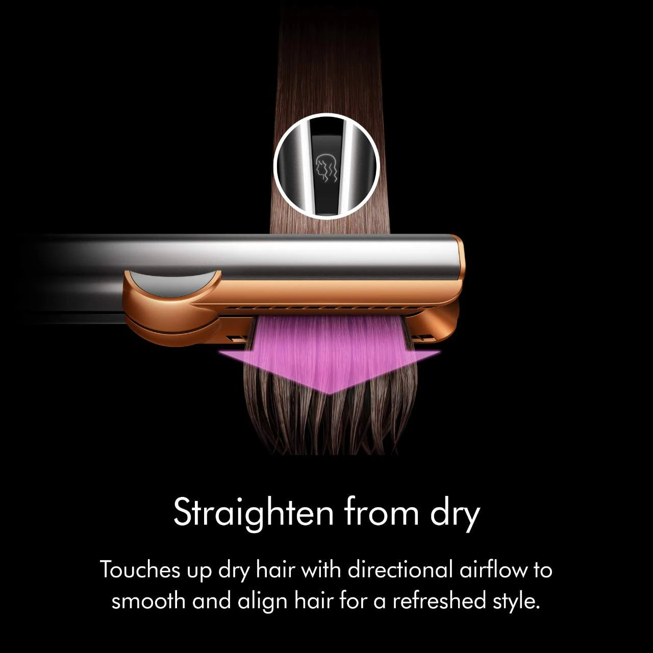 Dyson Airstrait™ Wet-to-Dry Straightener in Ceramic Pink