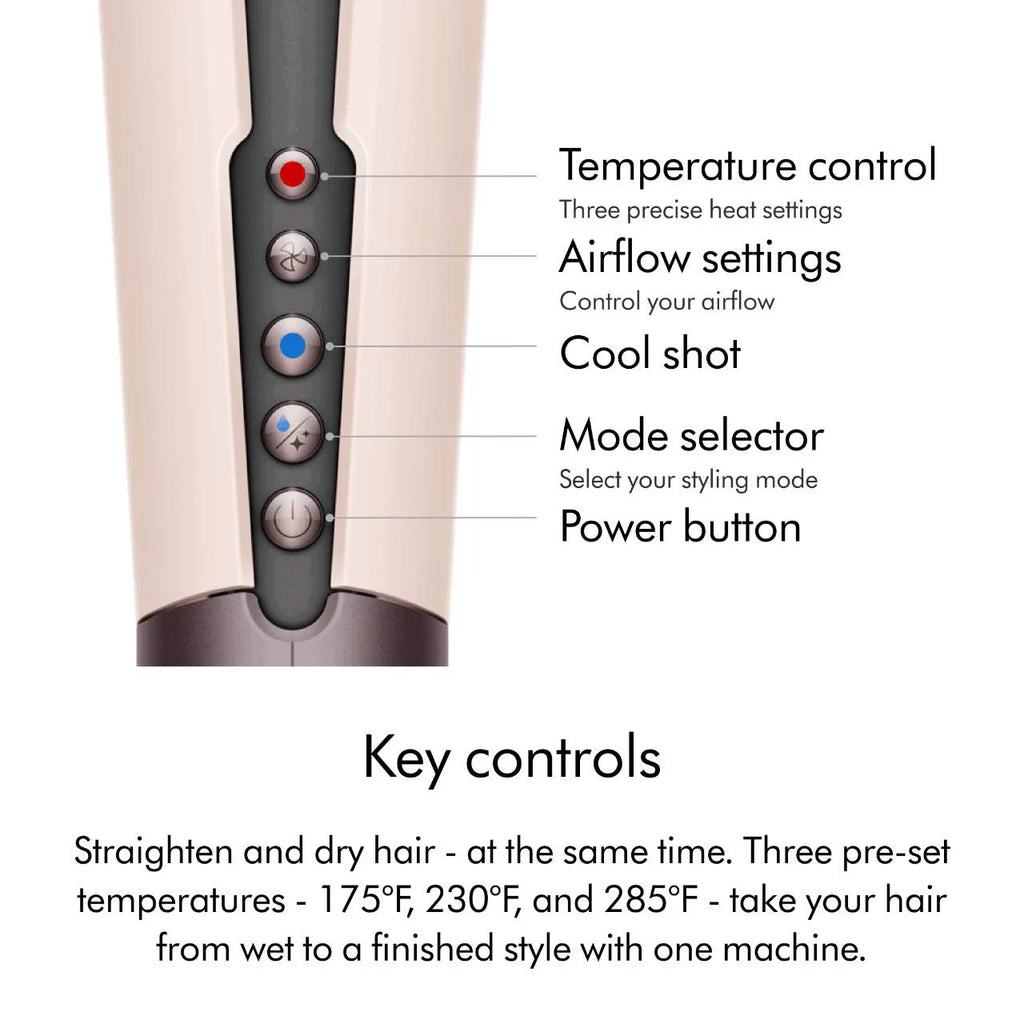 Dyson Airstrait™ Wet-to-Dry Straightener in Ceramic Pink