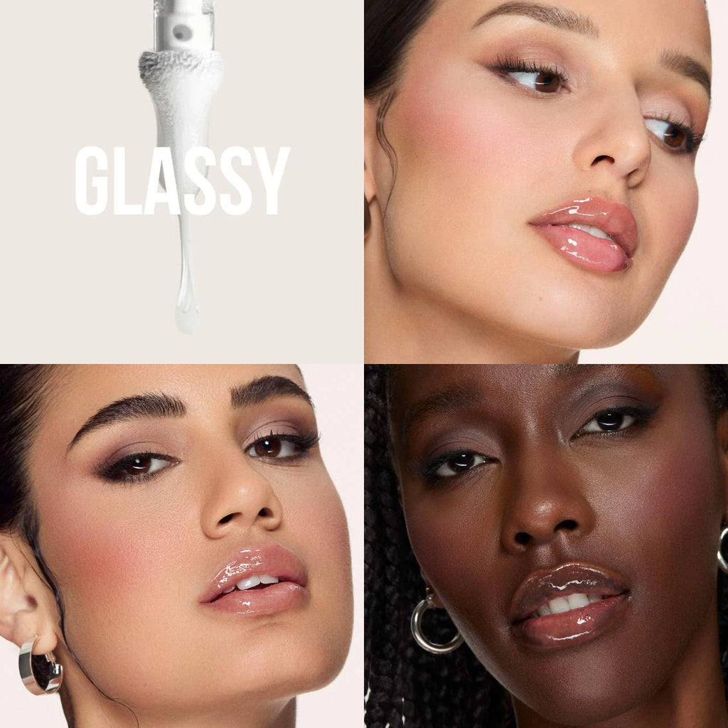 HUDA BEAUTY Faux Filler Shiny Non-Sticky Lip Gloss