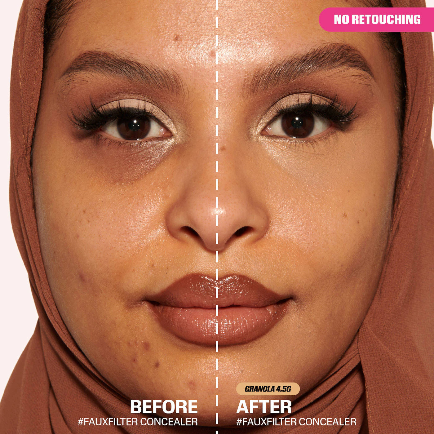 HUDA BEAUTY #FauxFilter Matte Buildable Coverage Waterproof Concealer