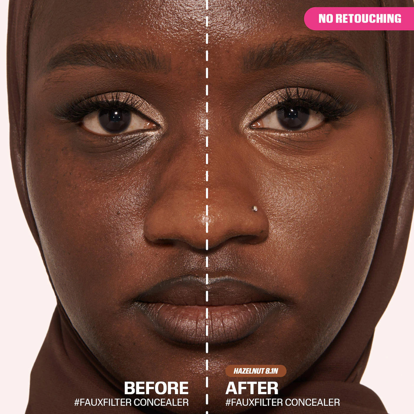 HUDA BEAUTY #FauxFilter Matte Buildable Coverage Waterproof Concealer