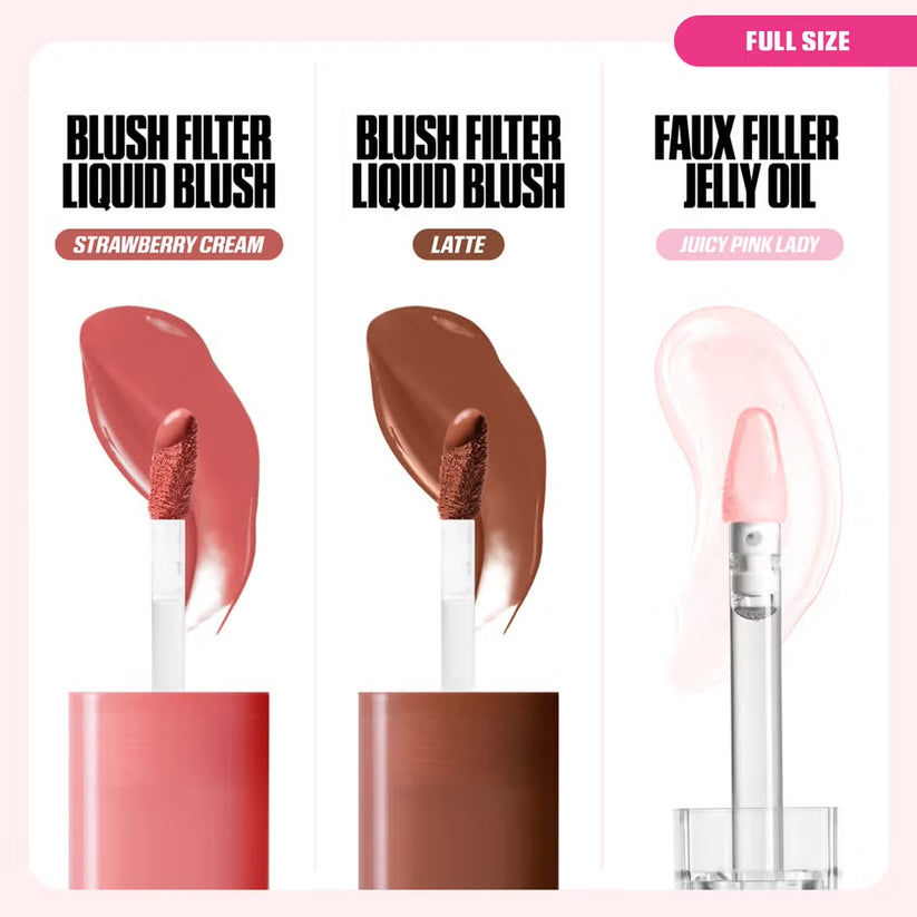 HUDA BEAUTY Bronze Nudes Lip And Cheek
