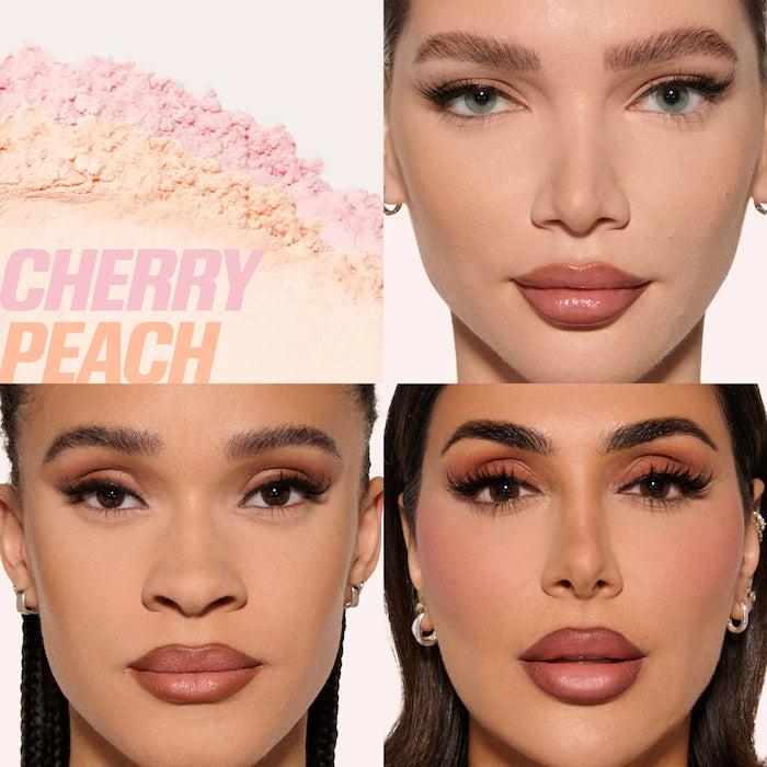 HUDA BEAUTY  Easy Bake Loose Powder Brightening + Correcting Duo