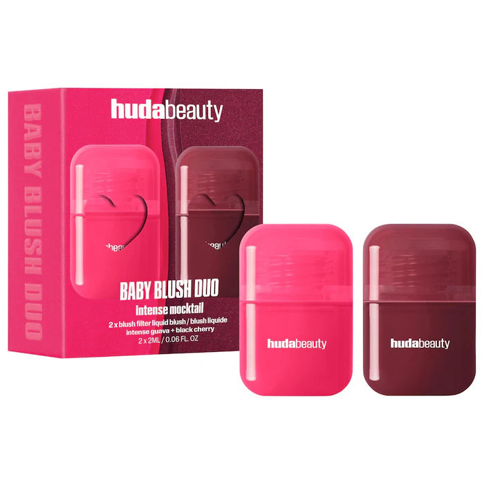 HUDA BEAUTY Mini Blush Mocktail Duos - Intense Mocktail