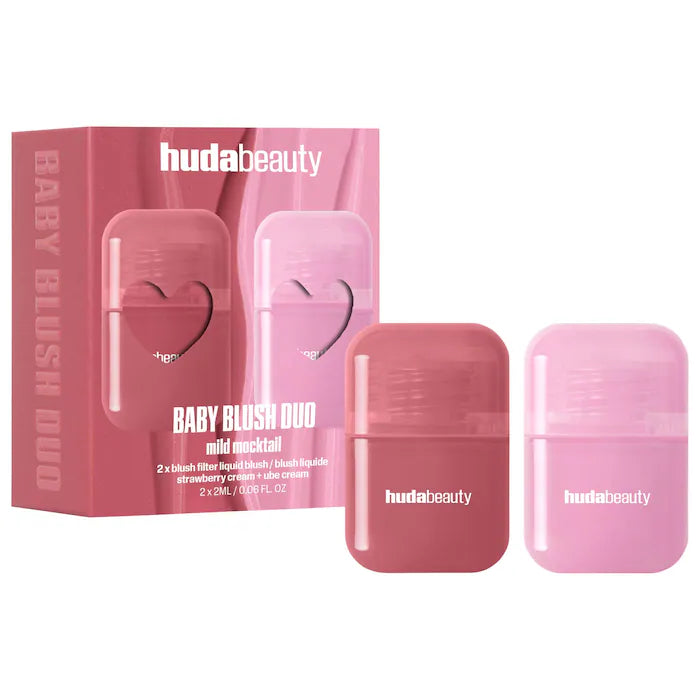 HUDA BEAUTY Mini Blush Mocktail Duos - Mild Mocktail
