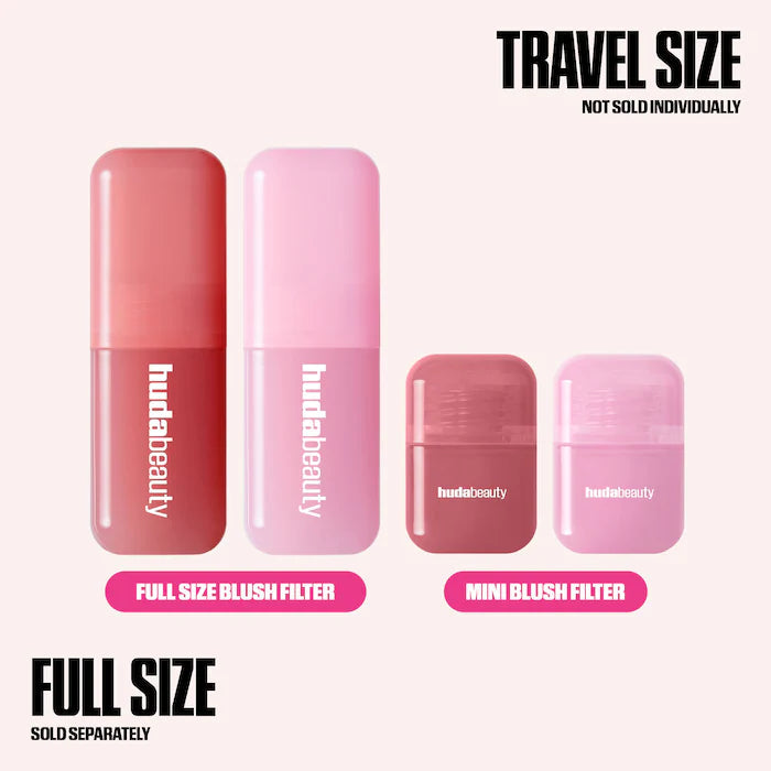 HUDA BEAUTY Mini Blush Mocktail Duos - Mild Mocktail