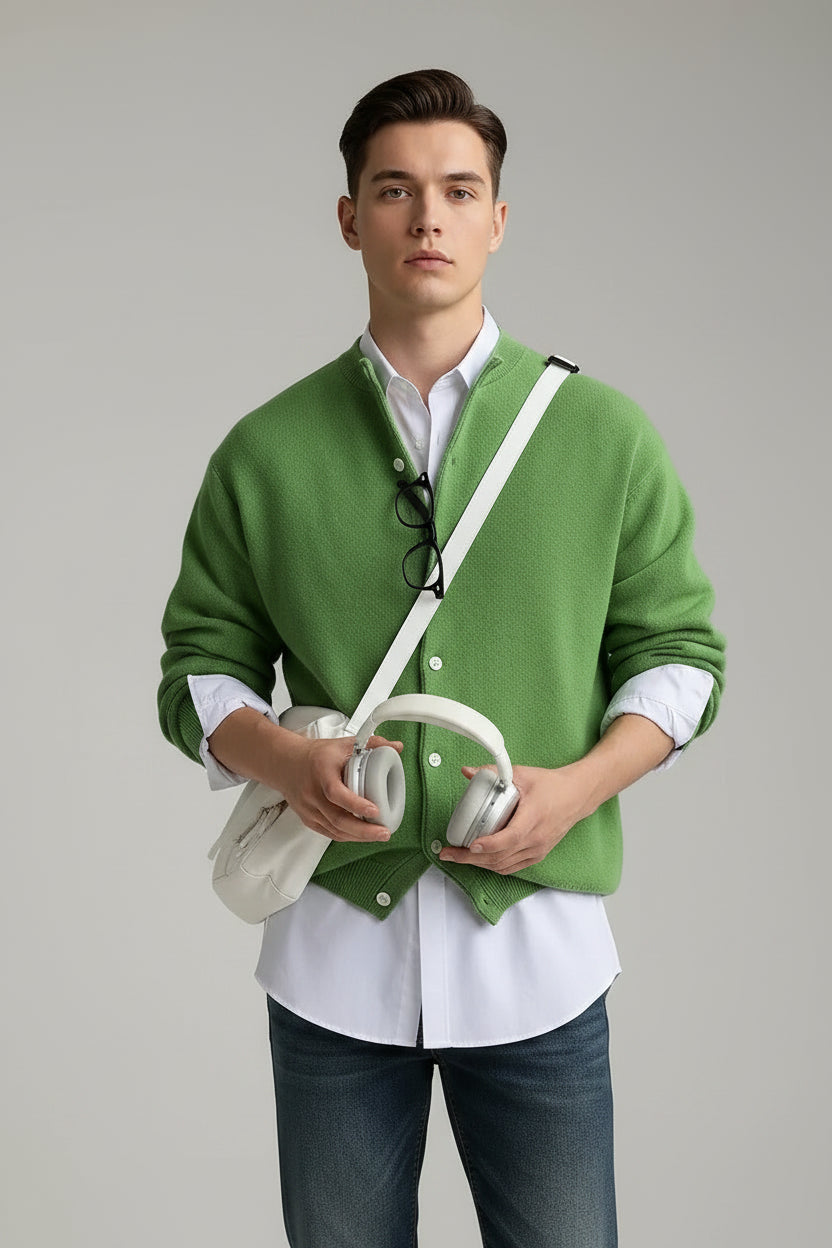 Mens-Casual-Knit-Cardigan-Sweater-in-Green-Color-8.webp