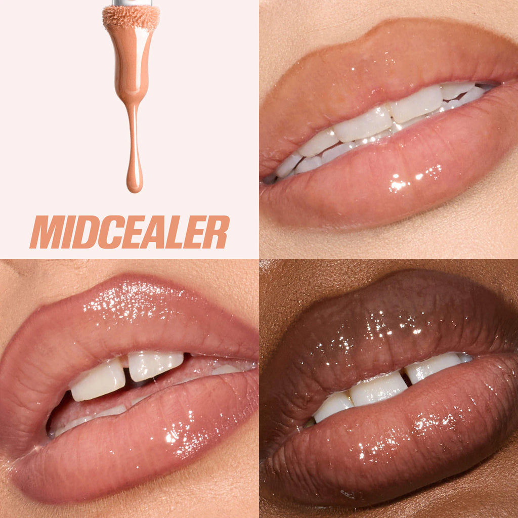 HUDA BEAUTY Faux Filler Shiny Non-Sticky Lip Gloss