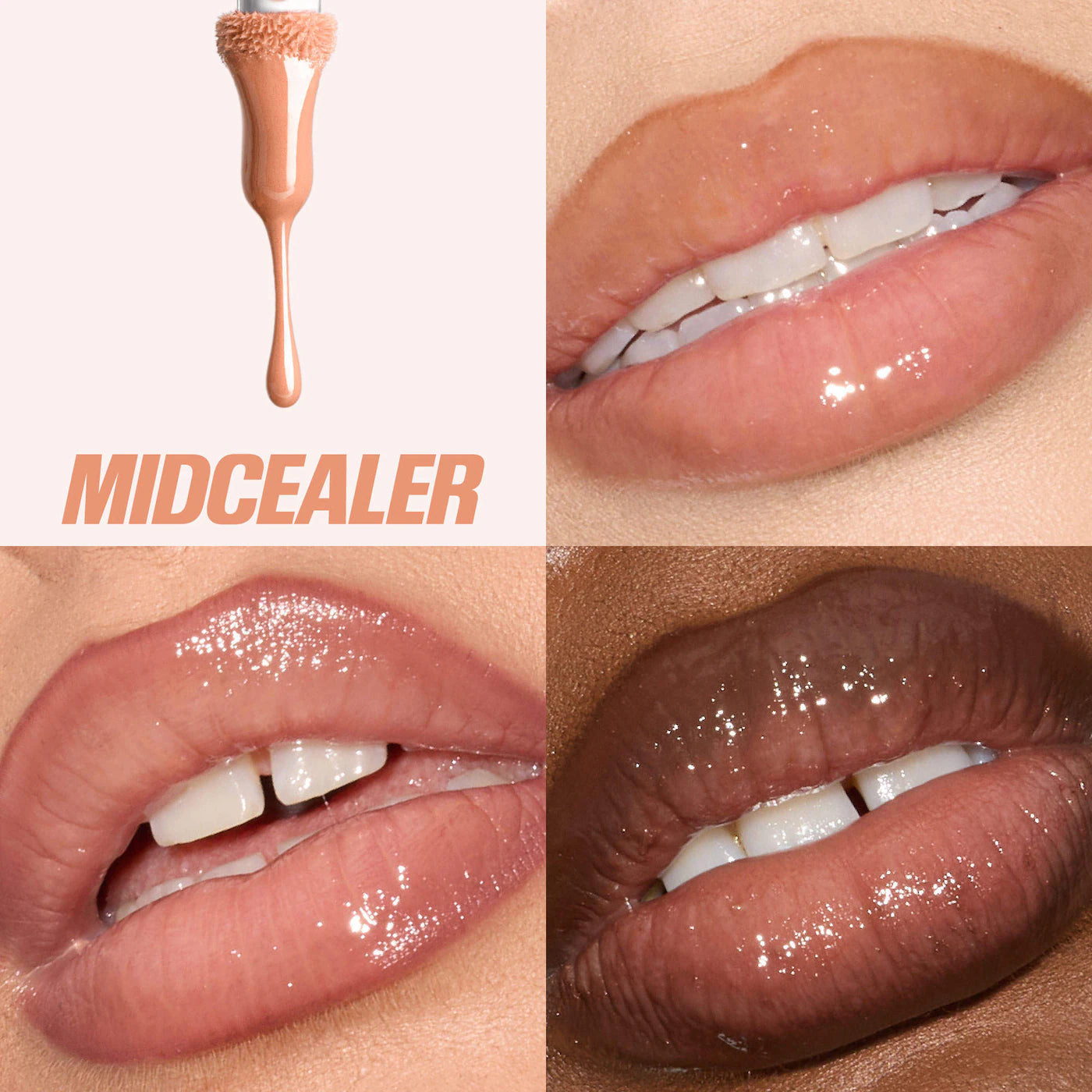 HUDA BEAUTY Faux Filler Shiny Non-Sticky Lip Gloss