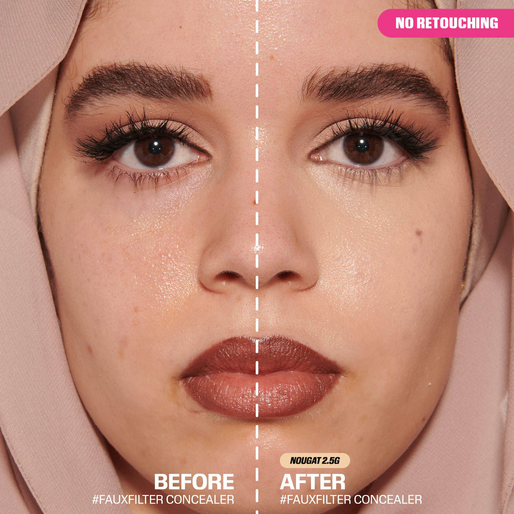 HUDA BEAUTY #FauxFilter Matte Buildable Coverage Waterproof Concealer