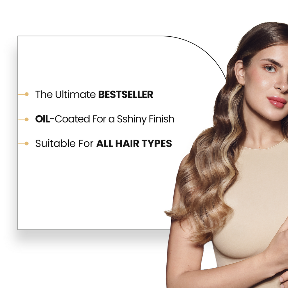 CLARA Oil-Coated Self-curling Protective Hair Device Auto-Curler