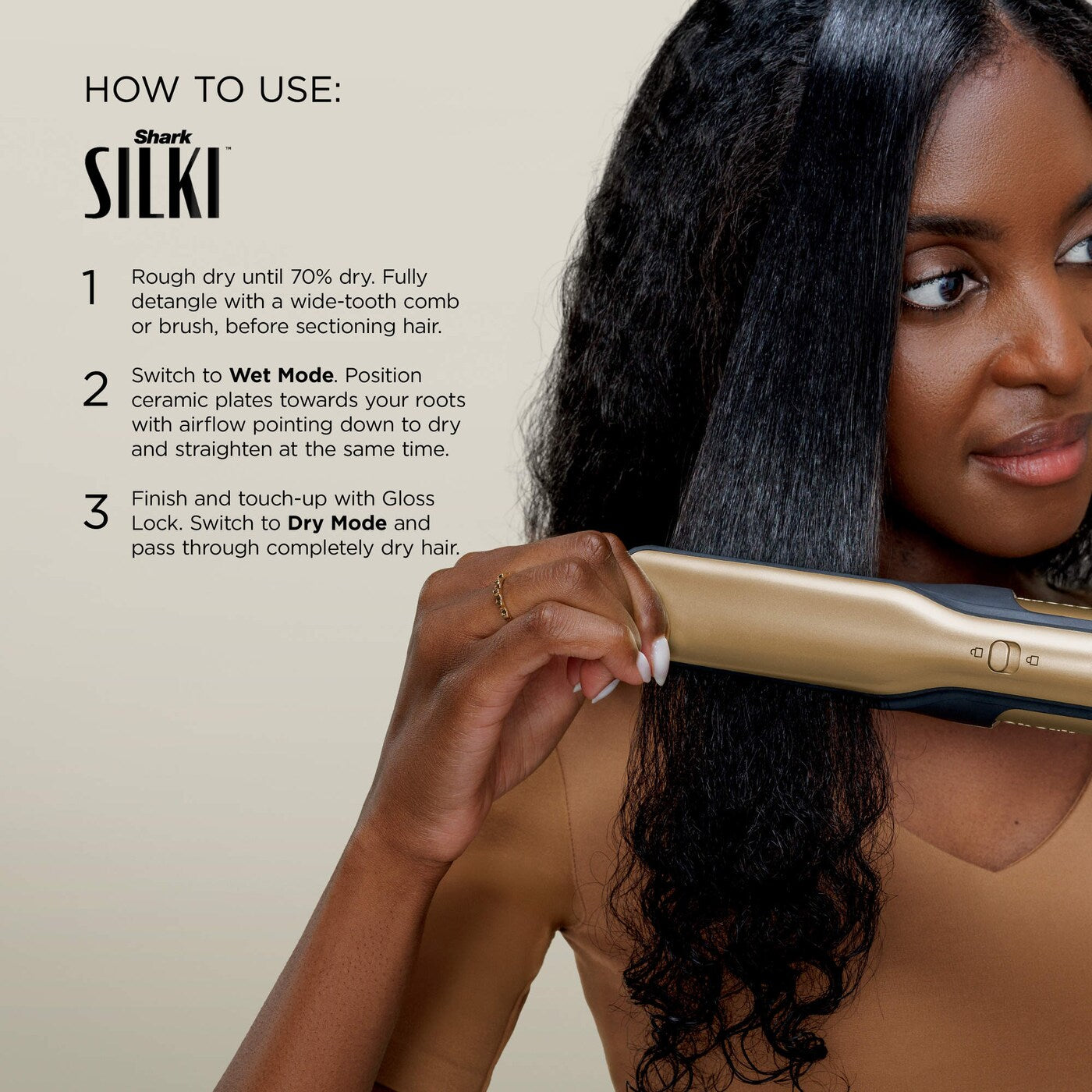 Shark Beauty Shark Glam™ Ceramic & Powerful Air Styling & Drying System