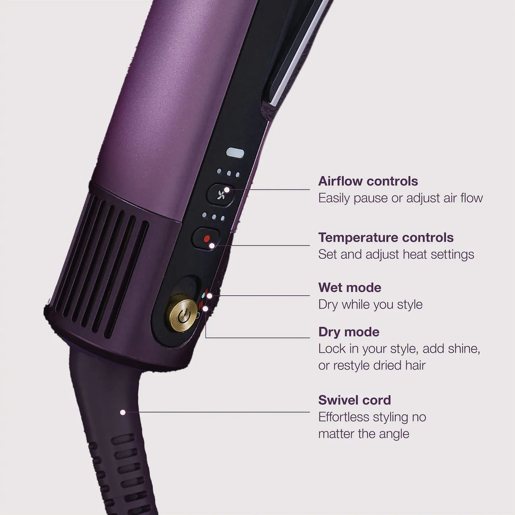 Shark Beauty Shark SilkiPro™ Straight Wet to Dry Straightener + Rapid Blow Dryer