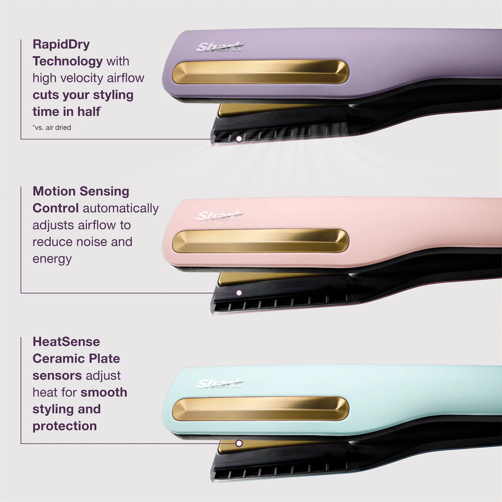 Shark Beauty Shark SilkiPro™ Straight Wet to Dry Straightener + Rapid Blow Dryer