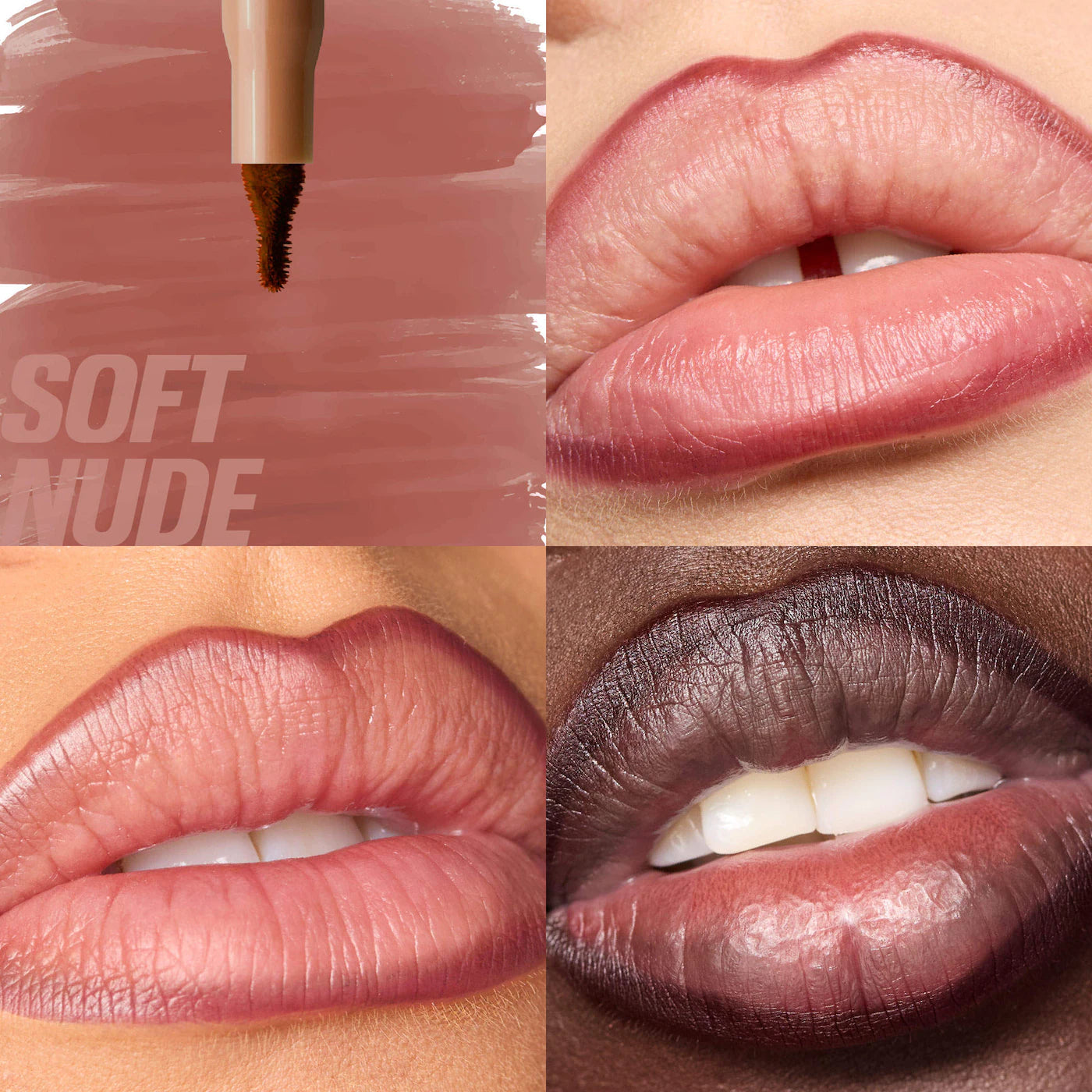 HUDA BEAUTY  Lip Contour Lip Stain for 12-Hour Wear