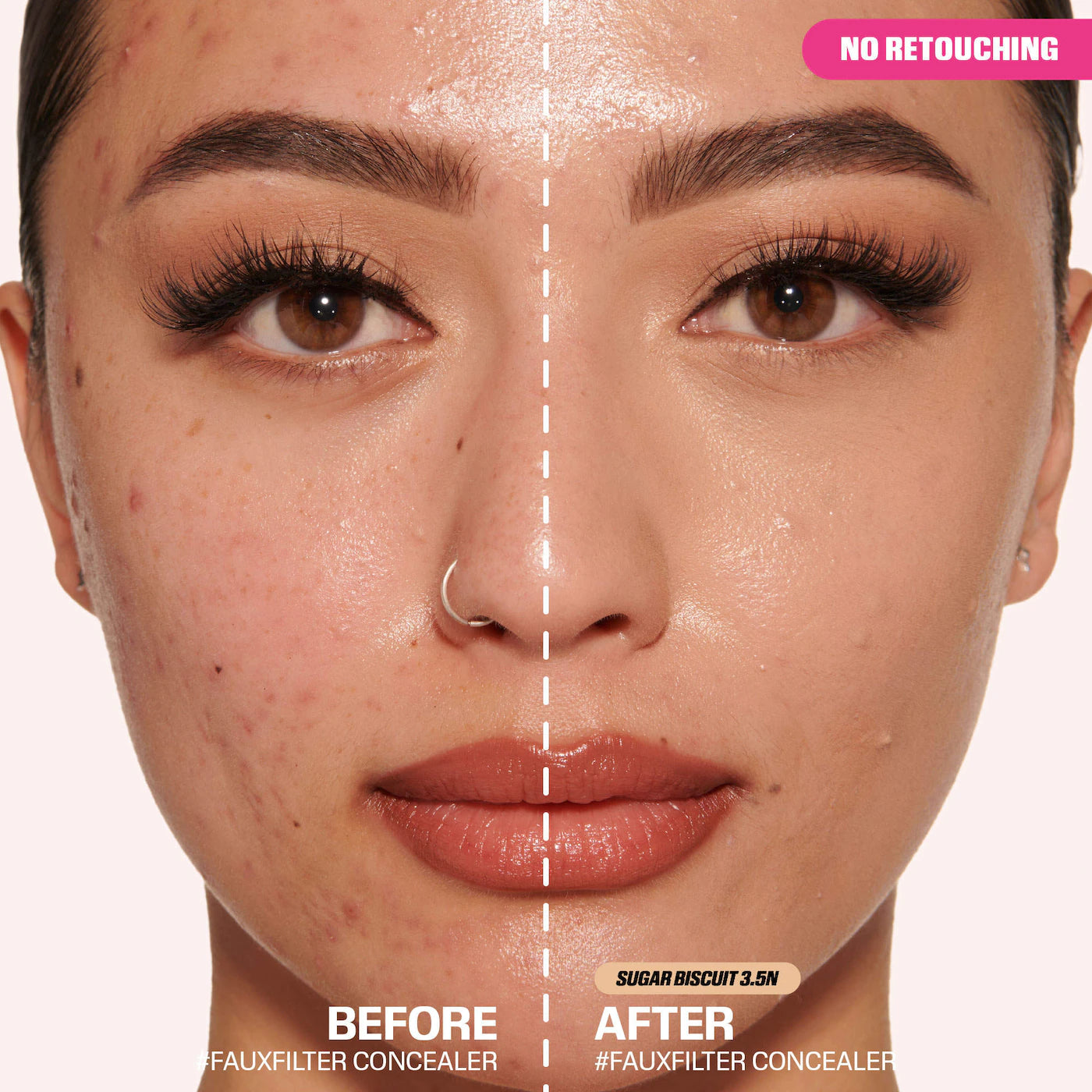 HUDA BEAUTY #FauxFilter Matte Buildable Coverage Waterproof Concealer